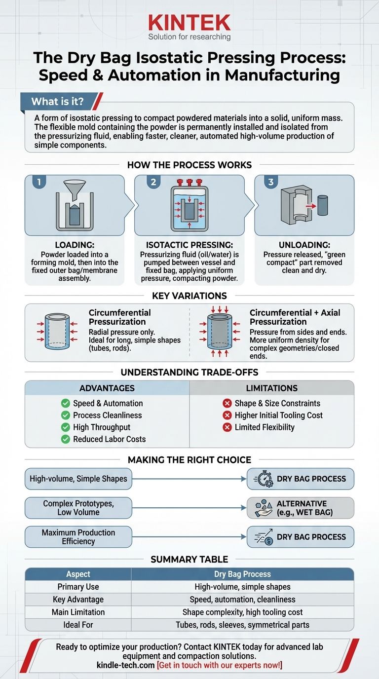 Qu'est-ce que le procédé de sac sec ? Un guide du pressage isostatique à grande vitesse Guide Visuel