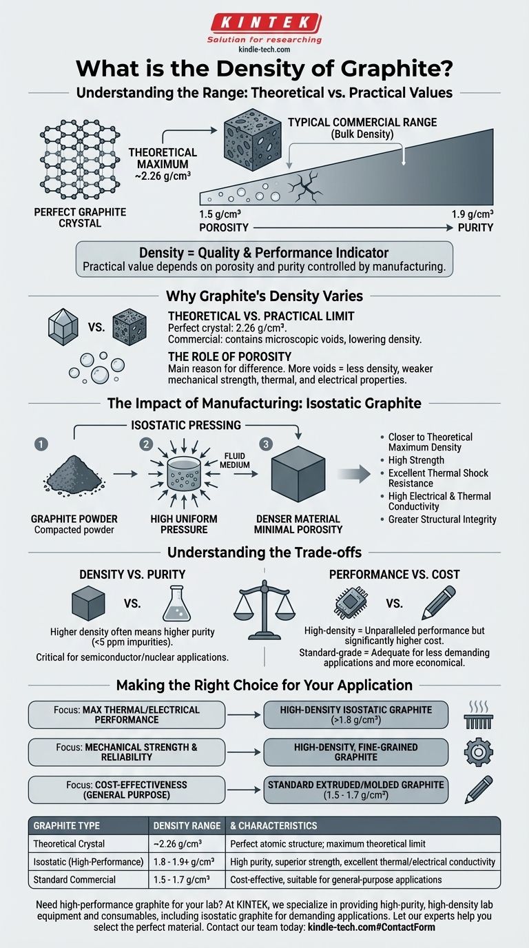 ما هي كثافة الجرافيت؟ مؤشر رئيسي للأداء والجودة دليل مرئي