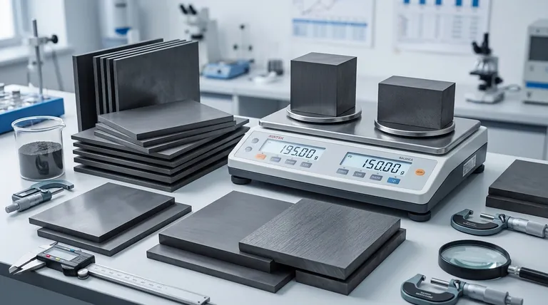 ما هي كثافة الجرافيت الاصطناعي؟ فهم النطاق من 1.5 إلى 2.26 جم/سم³