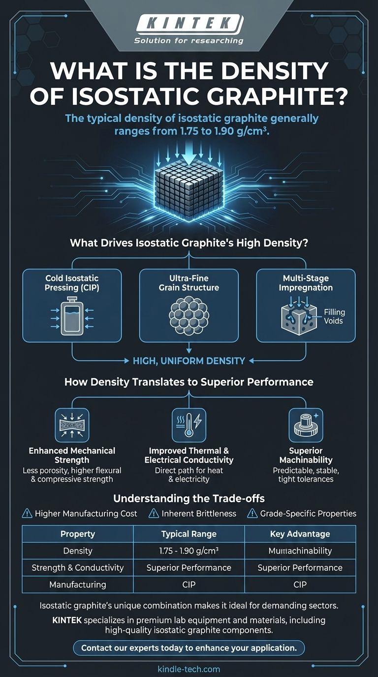等静压石墨的密度是多少？解锁苛刻应用的卓越性能 图解指南