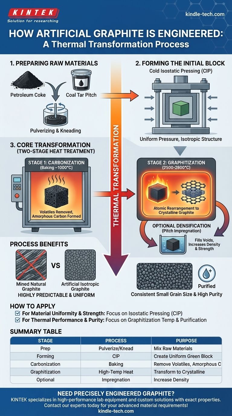 Как искусственный графит производится в промышленных условиях? Пошаговое руководство по созданию высокоэффективного графита Визуальное руководство