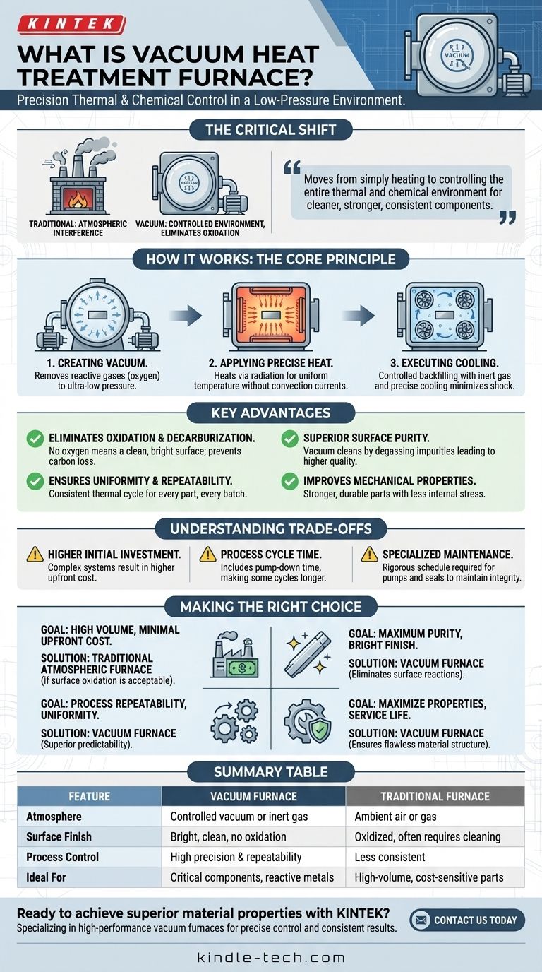 Qu'est-ce qu'un four de traitement thermique sous vide ? Le guide ultime du traitement sous atmosphère contrôlée Guide Visuel