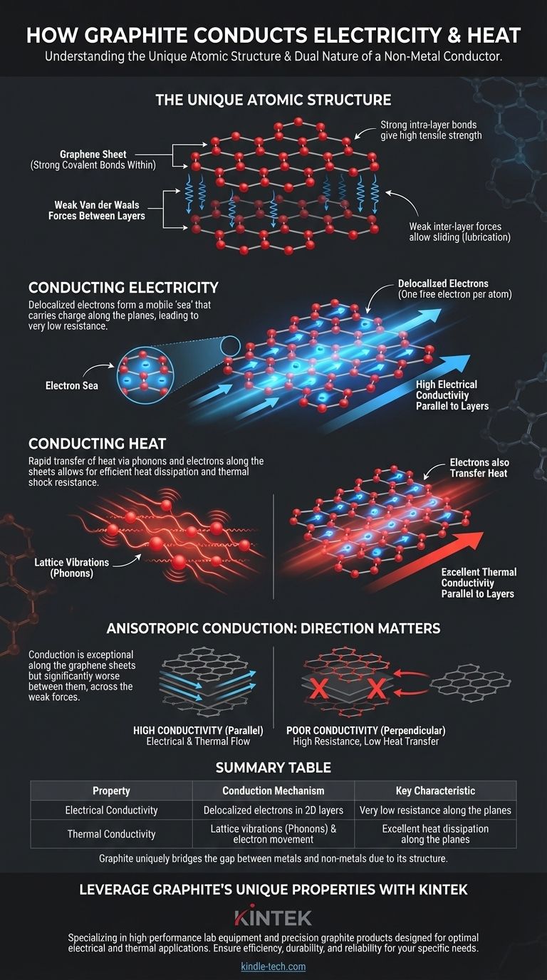 Kann Graphit Elektrizität und Wärme leiten? Die einzigartigen Eigenschaften eines nichtmetallischen Leiters Visuelle Anleitung