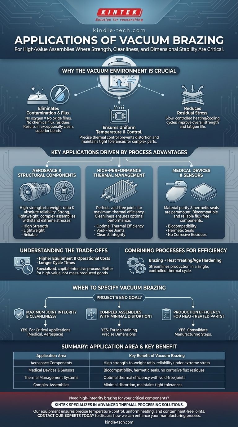 真空钎焊有哪些应用？为关键部件实现坚固、洁净的接头 图解指南