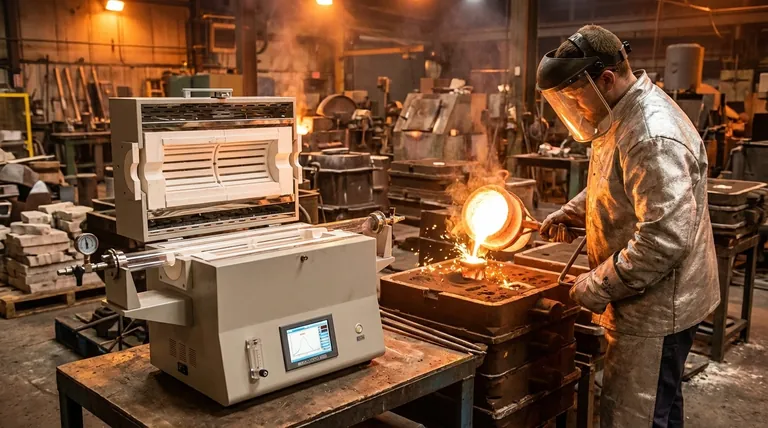 Quel type de four est utilisé pour la coulée ? Choisissez la bonne technologie de chauffage pour votre métal