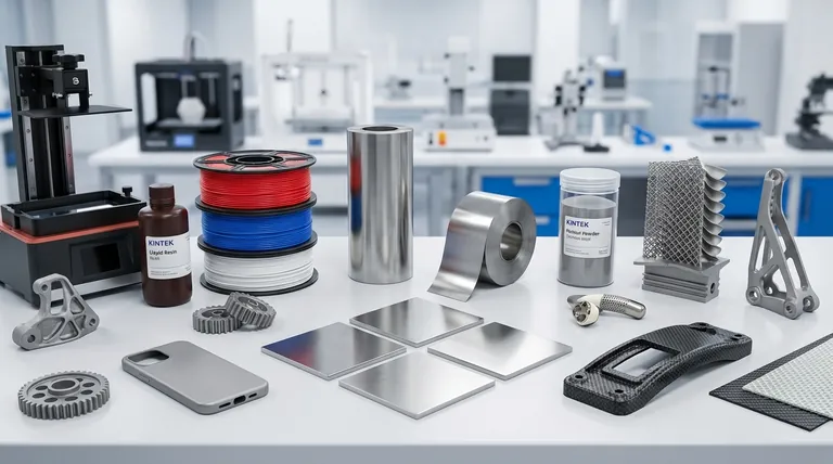 Quali tipi di materiali possono essere utilizzati nella produzione additiva? Esplora Polimeri, Metalli e Compositi