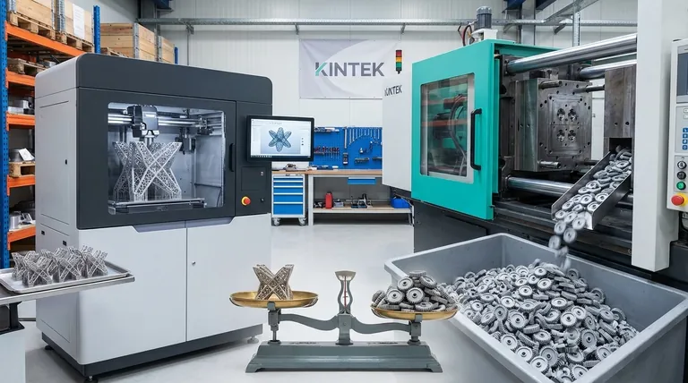 Ist additive Fertigung günstiger? Entdecken Sie, wann 3D-Druck im Vergleich zu traditionellen Methoden Geld spart