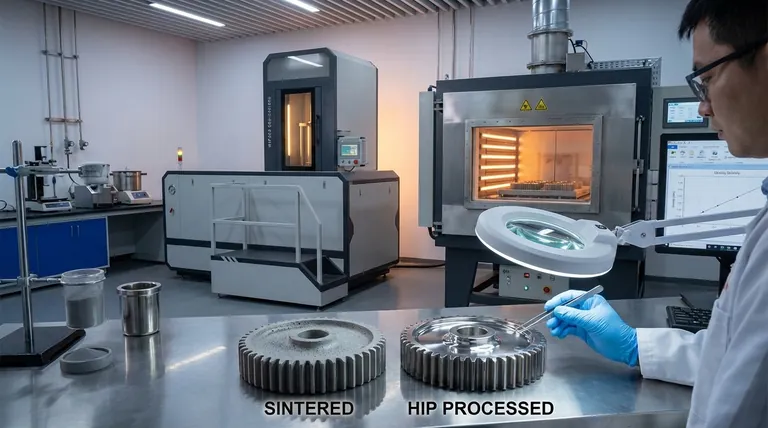 Le pressage isostatique à chaud est-il identique au frittage ? Débloquez une densité et des performances supérieures