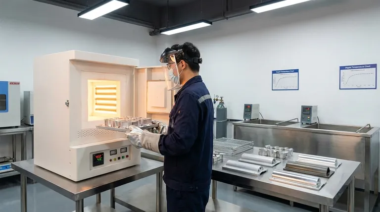 Qual è la temperatura del trattamento termico dell'alluminio? Ottieni proprietà dei materiali precise per la tua lega