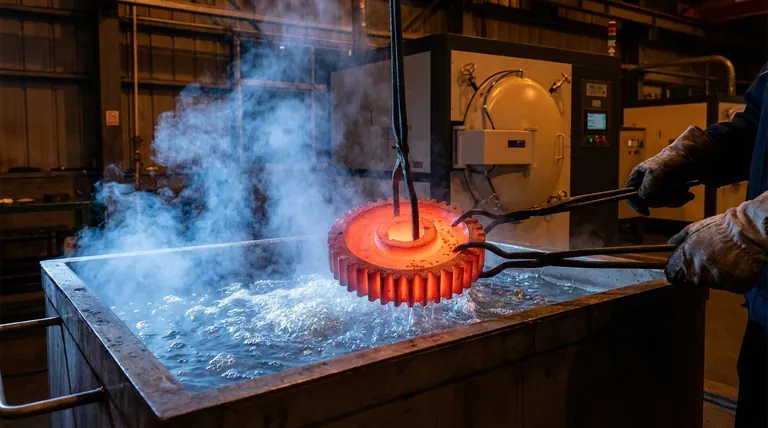 热处理中的淬火有什么作用?控制冷却速率以获得所需的材料性能