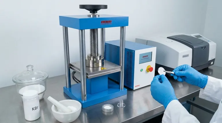 Was ist der Zweck von KBr-Presslingen? Schalten Sie eine klare FTIR-Analyse von festen Proben frei