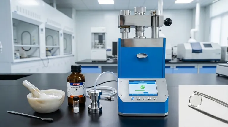 كيف تحضر عينة KBr؟ أتقن التقنية لتحليل FTIR واضح