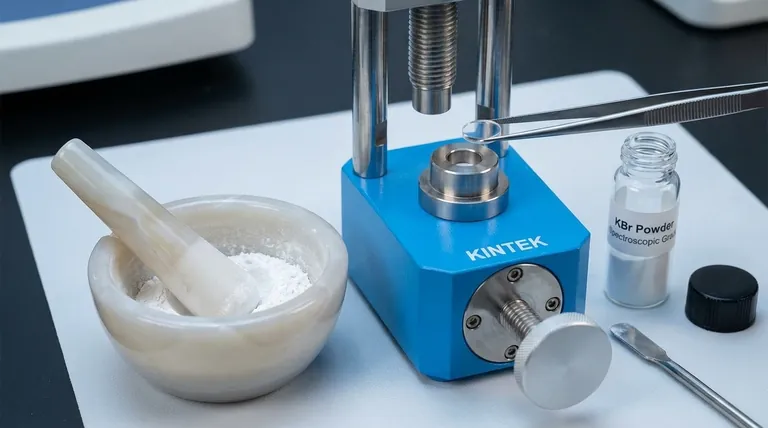 O que é um pastilha de KBr? Um guia para preparar amostras sólidas para espectroscopia de infravermelho