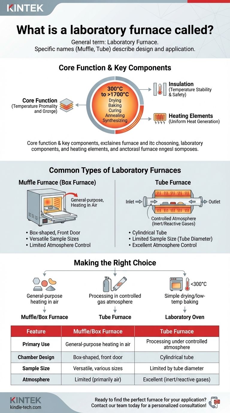 ماذا يسمى فرن المختبر؟ دليل لأفران الكتم والأفران الأنبوبية دليل مرئي