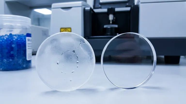 Warum sollten Sie Wasserverunreinigungen bei FTIR-Messungen mit NaCl- oder KBr-Platten vermeiden? Schützen Sie Ihre Ausrüstung & Datenintegrität