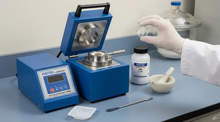 ¿Cuál es la función del KBr? Una herramienta clave para el análisis FTIR de sólidos de alta calidad