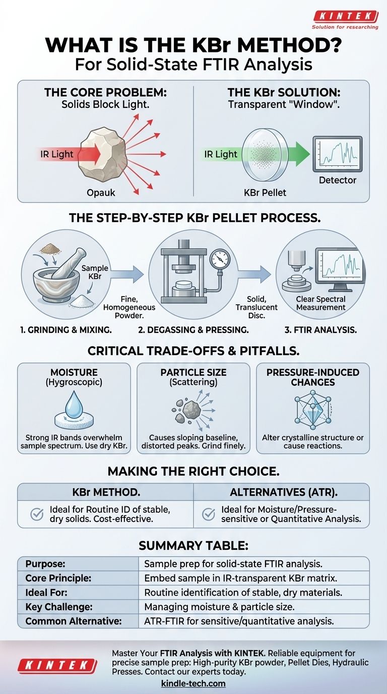 Что такое метод KBr? Руководство по подготовке образцов для ИК-Фурье спектроскопии твердых материалов Визуальное руководство