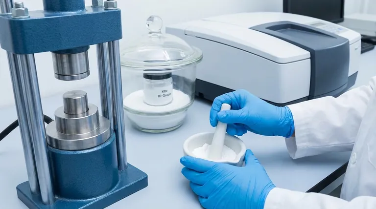 Почему KBr используется в ИК-Фурье спектрометрах? Ключ к точному анализу в средне-инфракрасном диапазоне