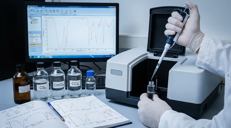 Qual é o melhor solvente para FTIR? Seleção Mestra de Solventes para Espectros Claros e Precisos