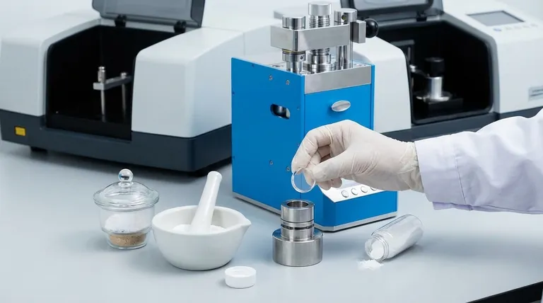 Поглощает ли KBr ИК-излучение? Почему он является предпочтительной матрицей для получения чистых спектров