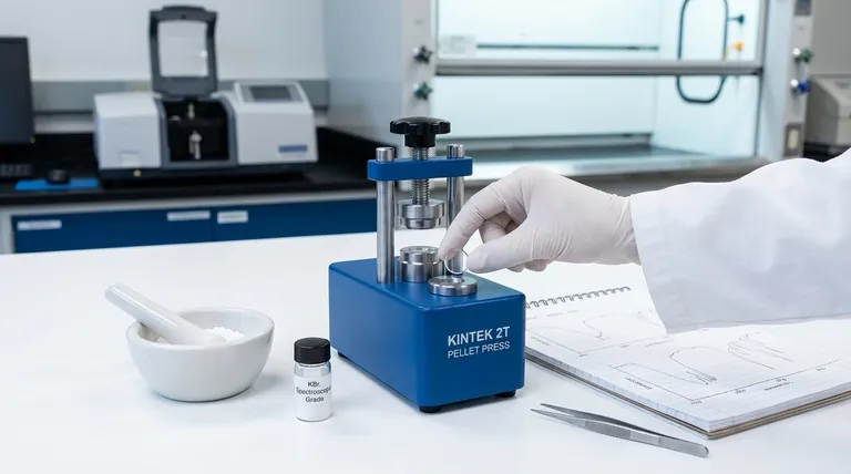 O que torna o brometo de potássio um bom reagente para espectroscopia de IV? Obtenha uma Análise de Amostra Clara e Ininterrupta