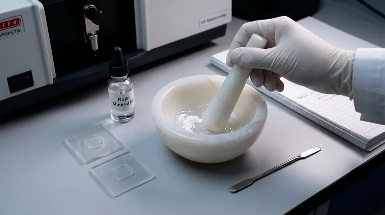 ما هي طريقة النوجول؟ دليل سريع لمطيافية الأشعة تحت الحمراء للعينات الصلبة