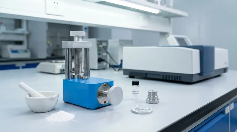 Por que o KBr é usado para espectroscopia de IV? O Meio Ideal para Análise de Amostras Sólidas