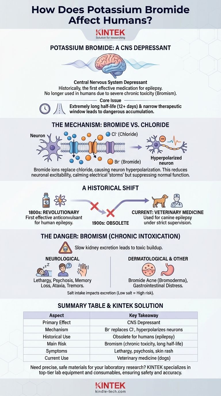 كيف يؤثر بروميد البوتاسيوم على البشر؟ نظرة على مخاطره واستخداماته الطبية القديمة دليل مرئي