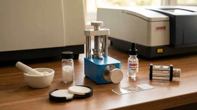 IR分光法で使用されるサンプリング技術にはどのような種類がありますか?KBr法、マルチ法、ATR法のガイド