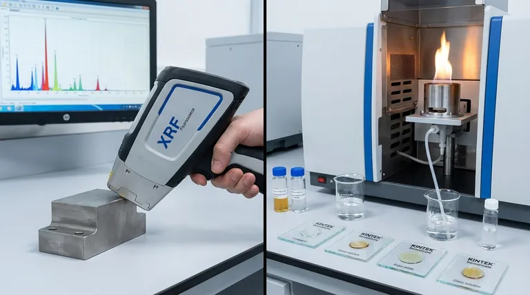 В чем разница между РФА и ААС? Выбор правильного инструмента для элементного анализа