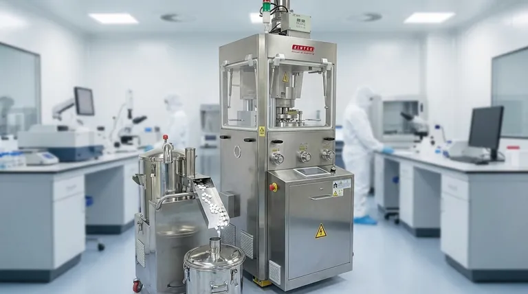 Wie funktioniert eine Rundläufer-Tablettenpresse? Ein Leitfaden zur Hochgeschwindigkeits-Tablettenherstellung