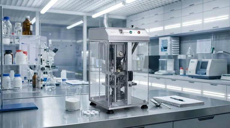 Qual é a vantagem de uma máquina de compressão de comprimidos de punção única? Ideal para P&D com baixo desperdício e testes de formulação