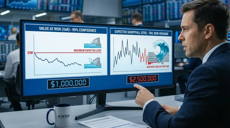 Qual è la differenza tra VAR e ESR? Una guida per comprendere il rischio di coda nella modellazione finanziaria