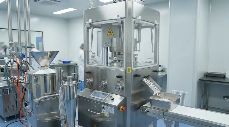 Qual é a função da prensa rotativa de comprimidos? Produção de Comprimidos de Alta Velocidade e Alto Volume