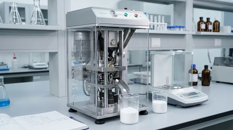 Was ist eine Ein-Stempel-Tablettenpresse? Präzisionsverpressung für F&E und Kleinchargen