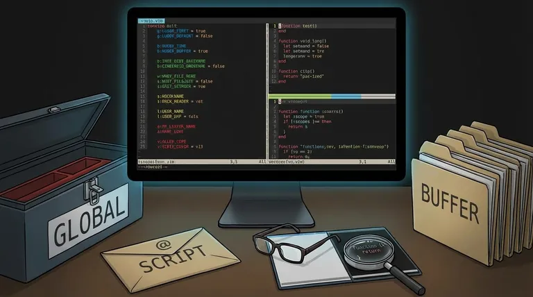 What is the process of vim var melting? Master Vim Variable Scopes for Bug-Free Scripting
