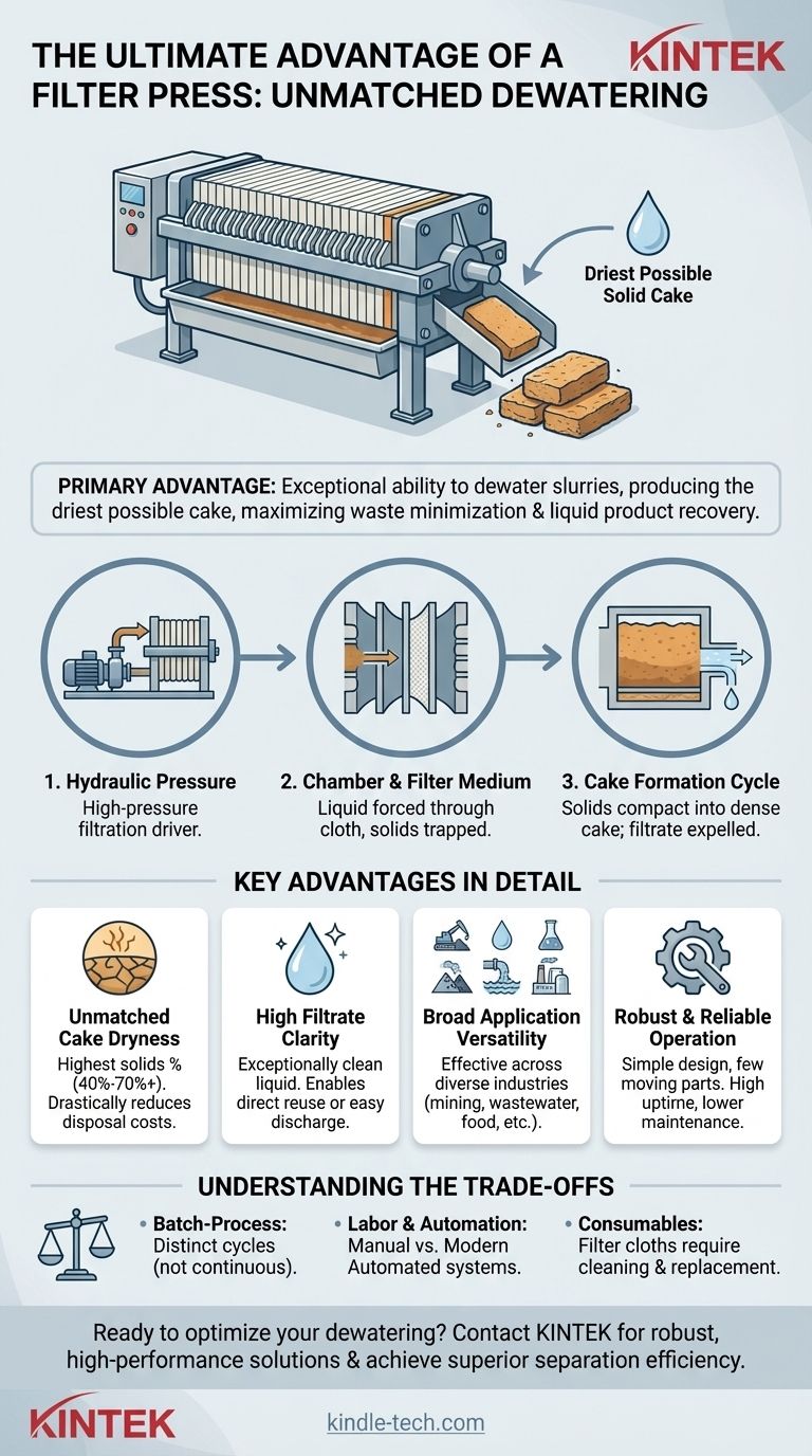 Was ist der Vorteil einer Filterpresse? Maximale Entwässerung erreichen & Entsorgungskosten senken Visuelle Anleitung