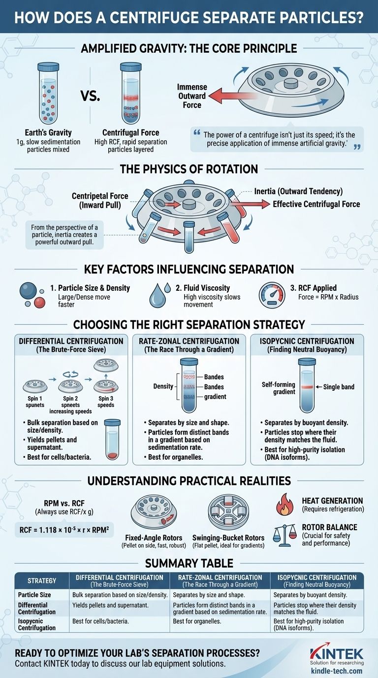 Wie trennt eine Zentrifuge Partikel? Meistern Sie die Wissenschaft der Hochgeschwindigkeitstrennung Visuelle Anleitung