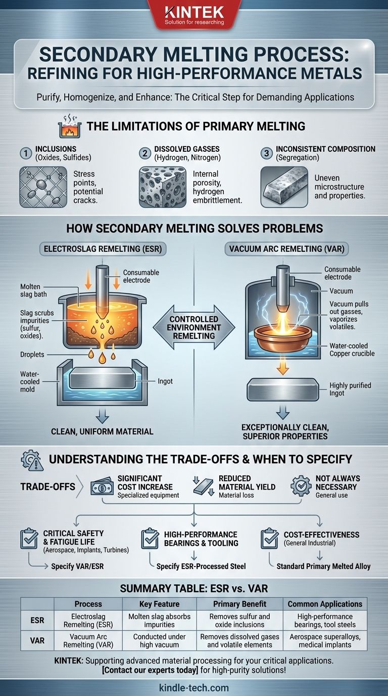 什么是二次熔炼过程？为关键应用实现卓越的金属纯度 图解指南