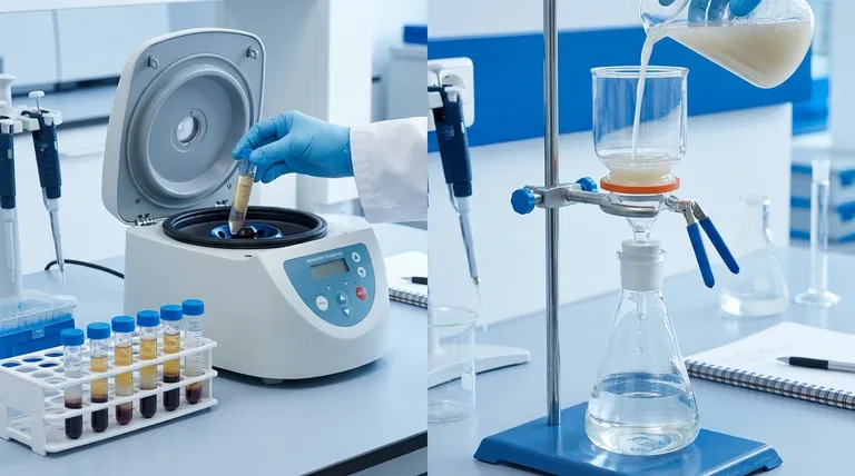 Что лучше: центрифугирование или фильтрация? Руководство по выбору правильного метода разделения для вашей лаборатории