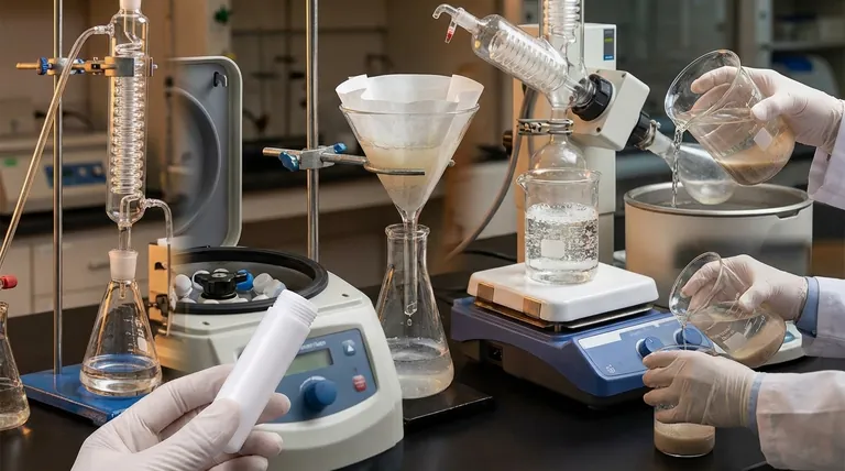 Qual método é melhor para remover um sólido de um líquido? Um Guia para Filtração, Decantação, Evaporação e Centrifugação