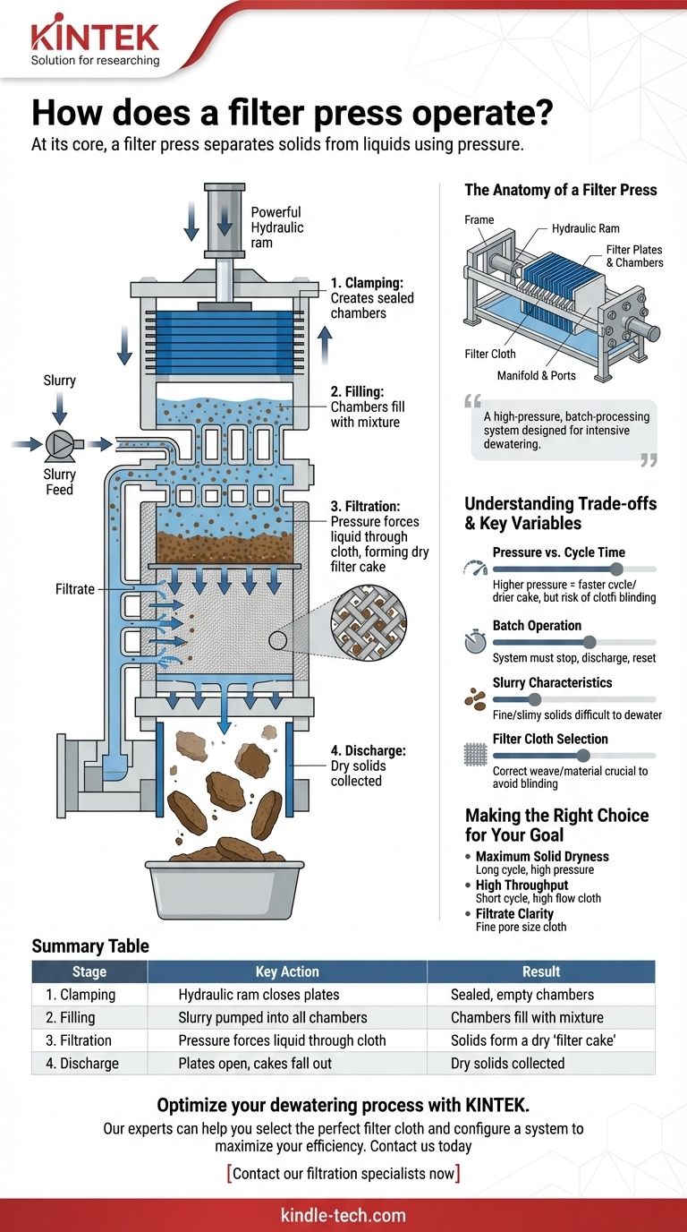How does a filter press operate? A Complete Guide to Efficient Solid-Liquid Separation Visual Guide