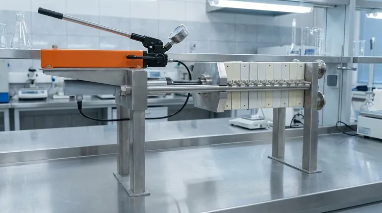 ما هو ضغط التشغيل لمكبس الترشيح؟ إتقان منحنى الضغط للحصول على أفضل تجفيف بالترسيب