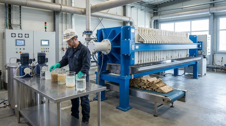 كيف تزيد من كفاءة مرشح الضغط؟ قم بتحسين نظام إزالة المياه لتحقيق أقصى قدر من الإنتاج