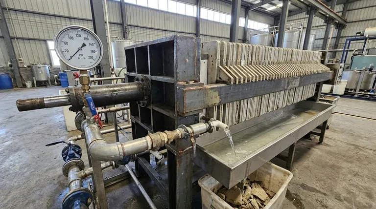 压滤机的压力范围是多少?实现最佳脱水和滤饼干燥度