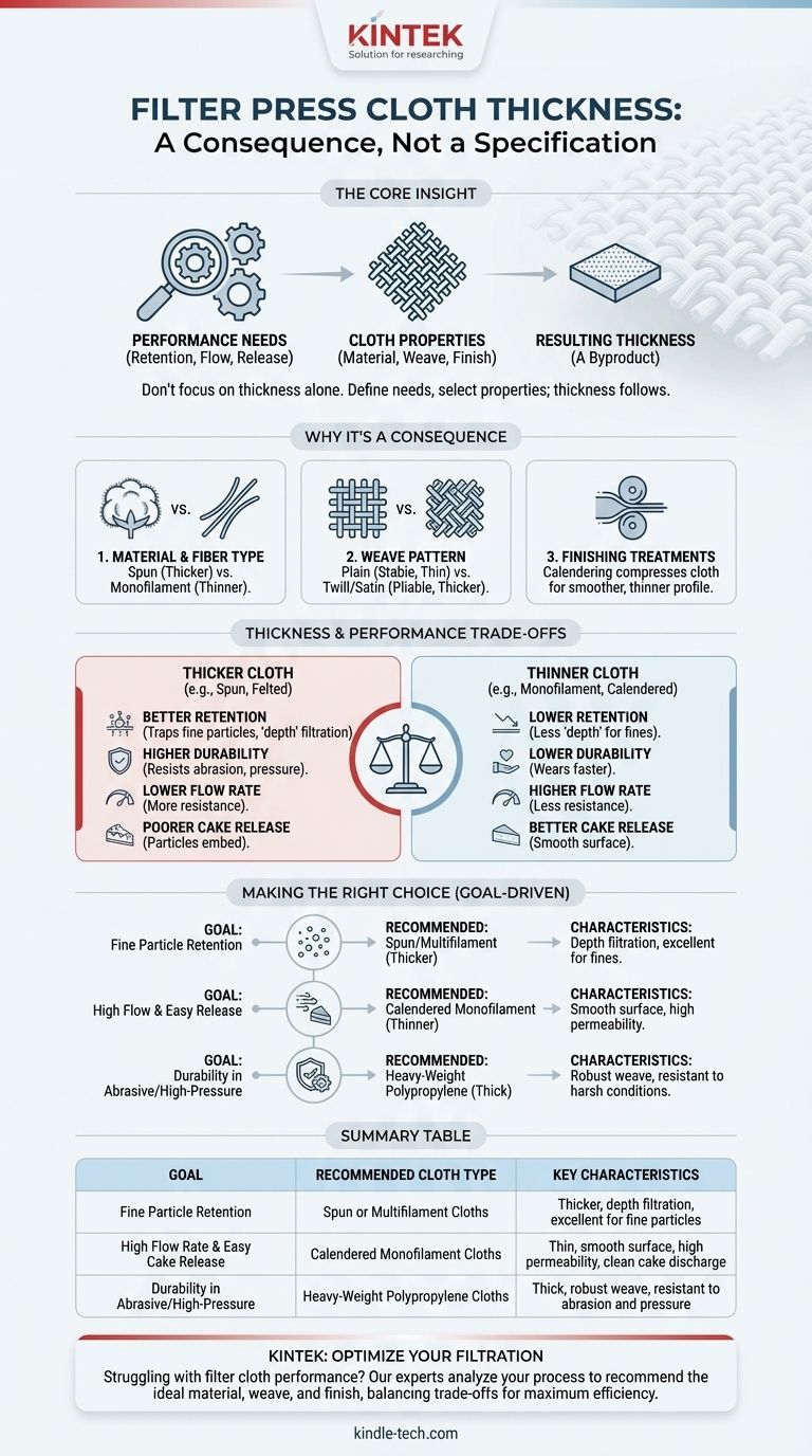 过滤机滤布的厚度是多少？为您的过滤目标选择合适的滤布 图解指南