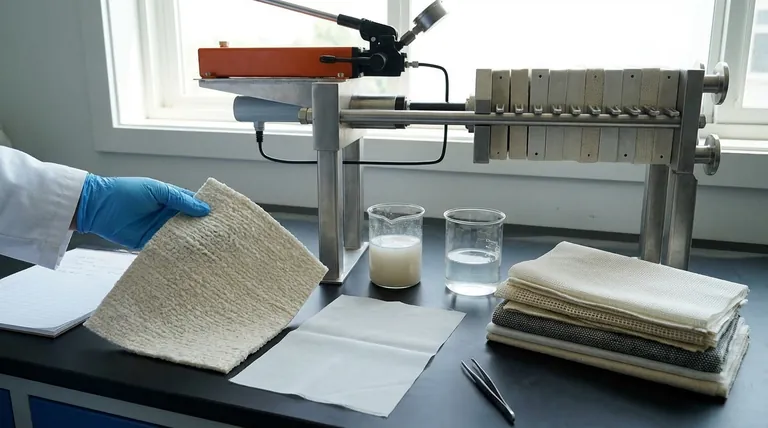 フィルタープレス布の厚さはどれくらいですか？ろ過の目標に合った布地の選び方