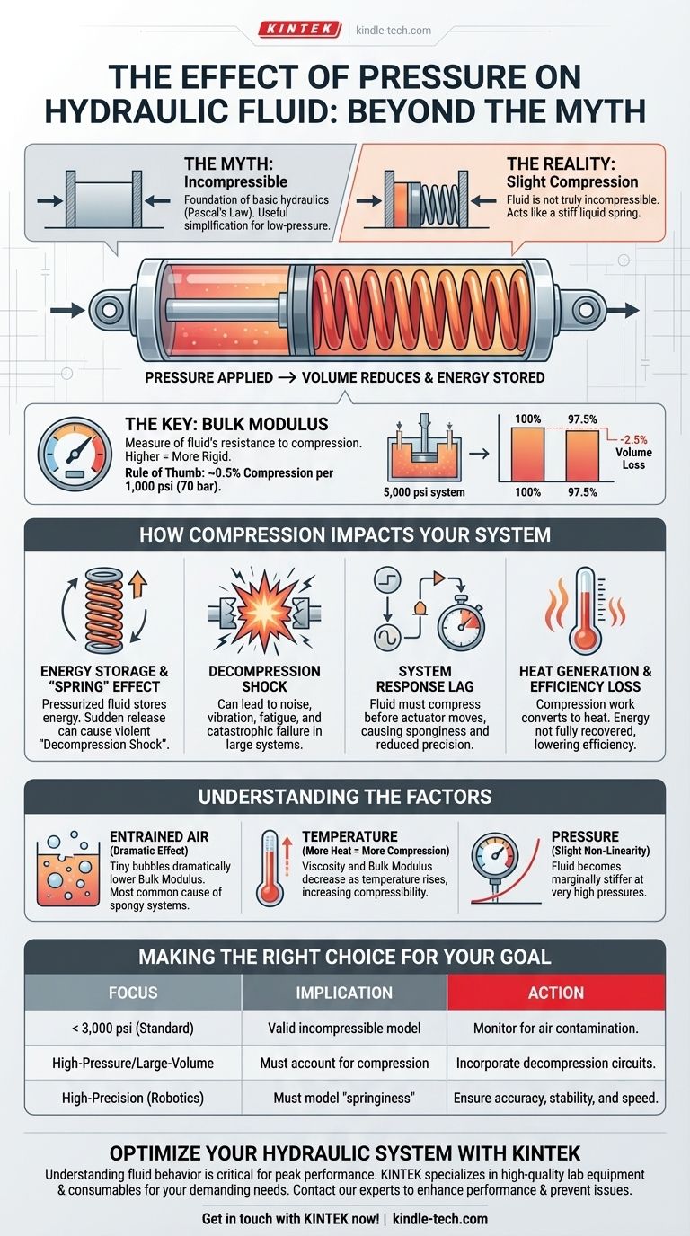 Quel est l'effet de la pression sur le fluide hydraulique ? Découvrez l'impact caché sur les performances du système Guide Visuel