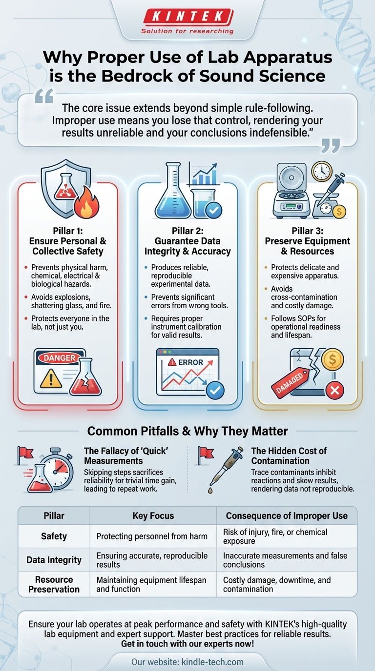 Warum müssen wir einige der Laborgeräte im Labor richtig verwenden? Die Grundlage sicherer und präziser Wissenschaft Visuelle Anleitung
