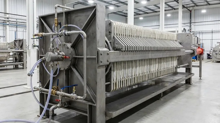 What are the components of a plate and frame filter press? A Detailed Breakdown of the 4 Key Systems